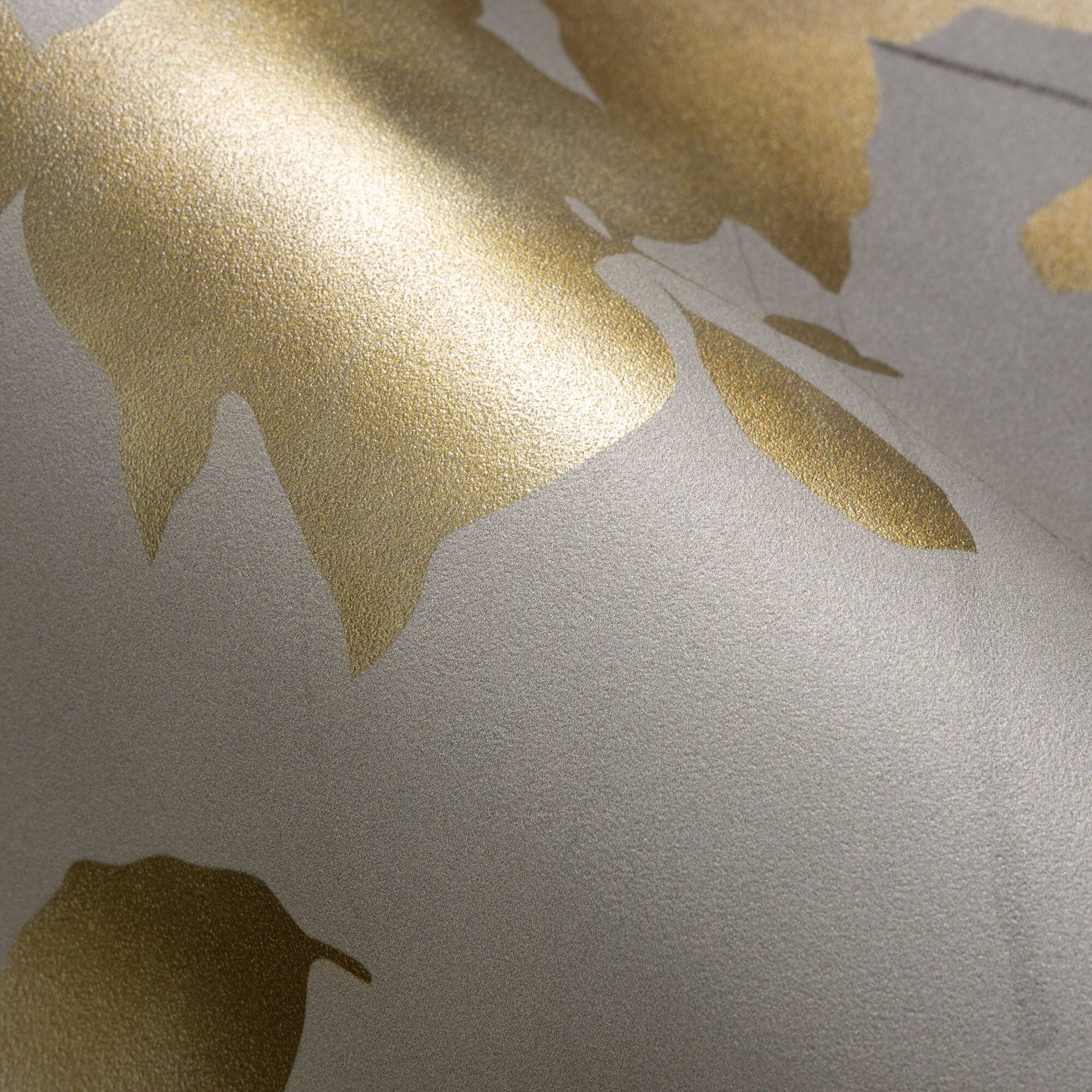 Designs Direct Afterglow Leaves Wall Mural